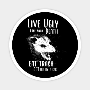 OPOSSUM  Eat Trash Magnet